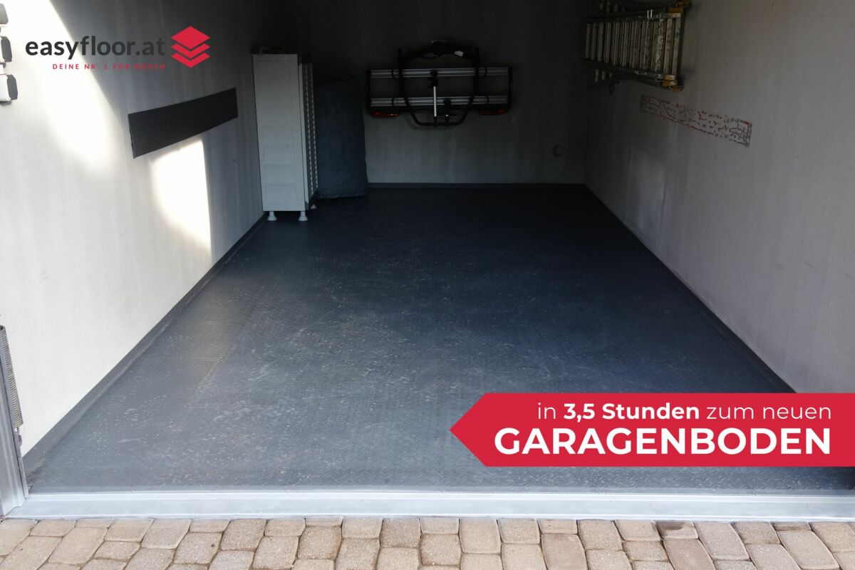 Neuer Garagenboden im Handumdrehen! - easyfloor