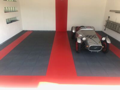 PVC Fliesen als Garagenboden - easyfloor
