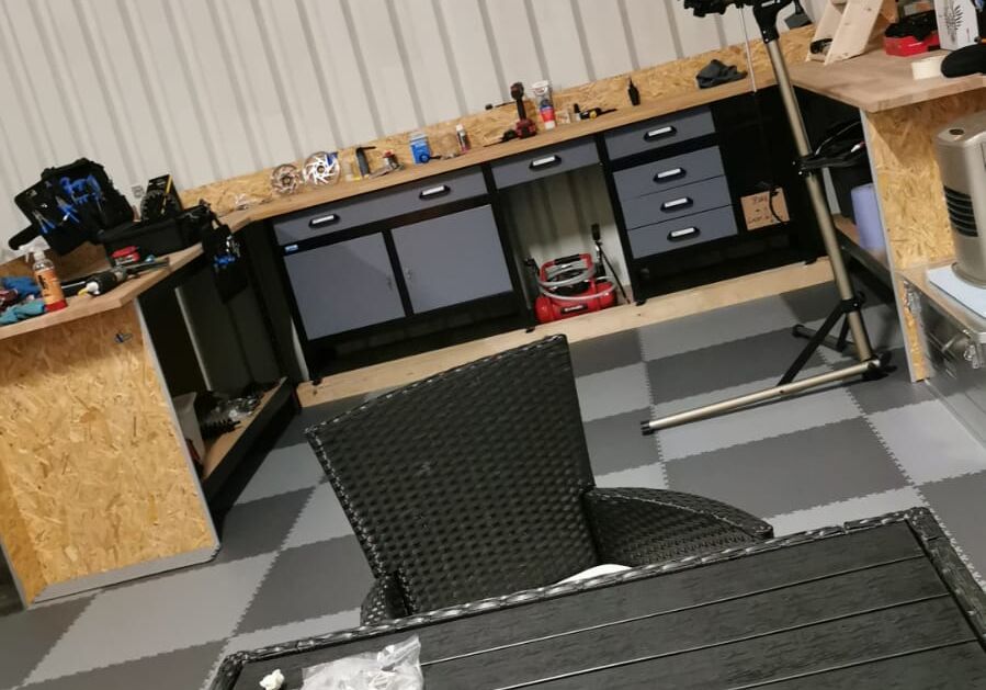 Werkstattboden Karo / Bayern (ROBUST XL)