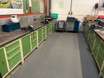 Ergonomischer Werkstattboden / Industriewerkstatt