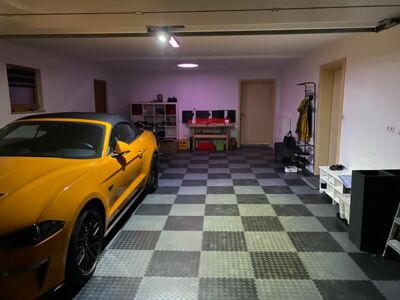 Garagenboden in Racing-Optik (Steiermark/AT)