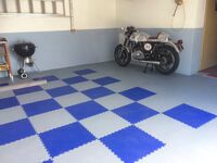 ROBUST strong Leder Blau
