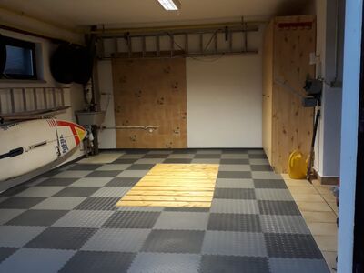 Neuer Garageboden