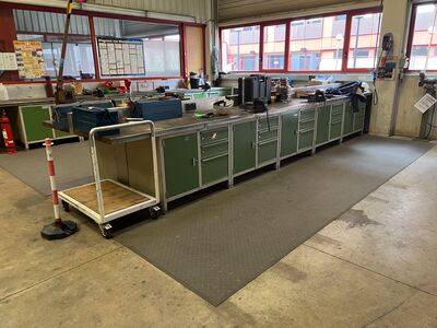 Ergonomischer Werkstattboden / Industriewerkstatt