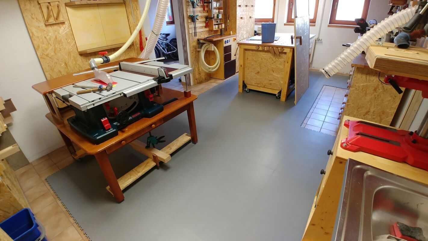 Neuer Boden für Werkstatt - easyfloor