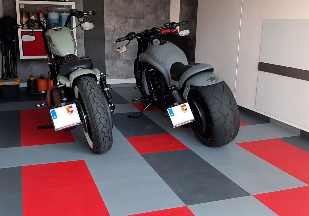Garagenboden mit unglaublichem Design